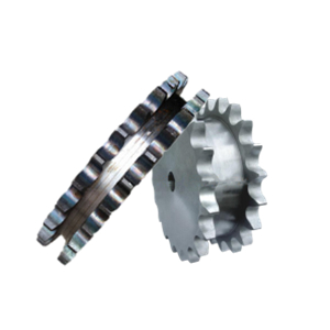 Double Sprockets For Two Single Chains